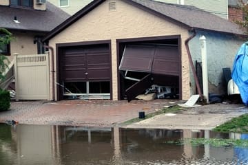 Garage flooding